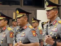 Momen Kapolri Suyudi Lantik Asep Safrudin Jadi Kabareskrim dan Suhendri Jadi Kapolda Kepri